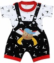 Dungaree For Boys &amp; Girls Casual Applique Pure Cotton